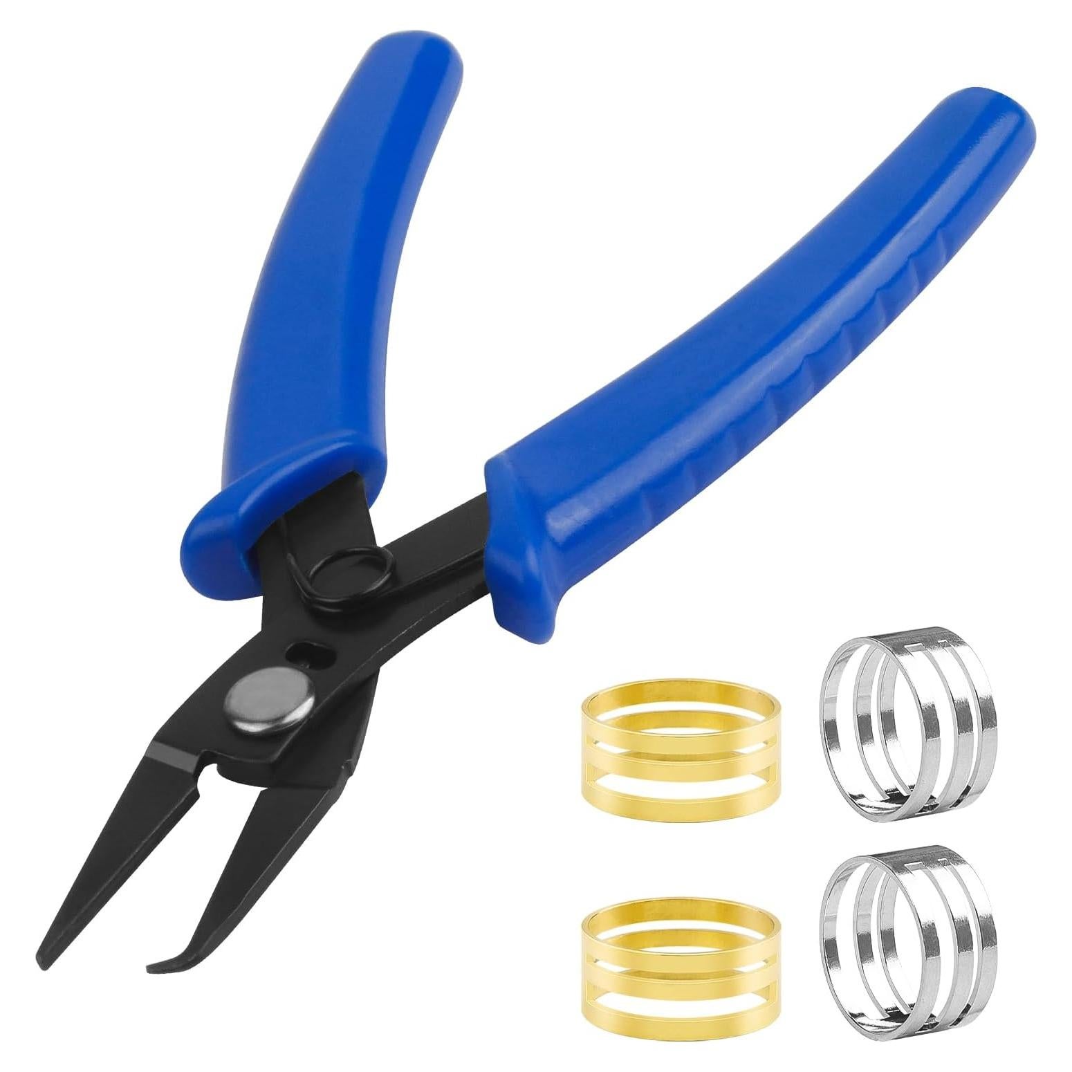 Abridor de Anillos de Salto Asofelk con Pinzas y 4 Anillos