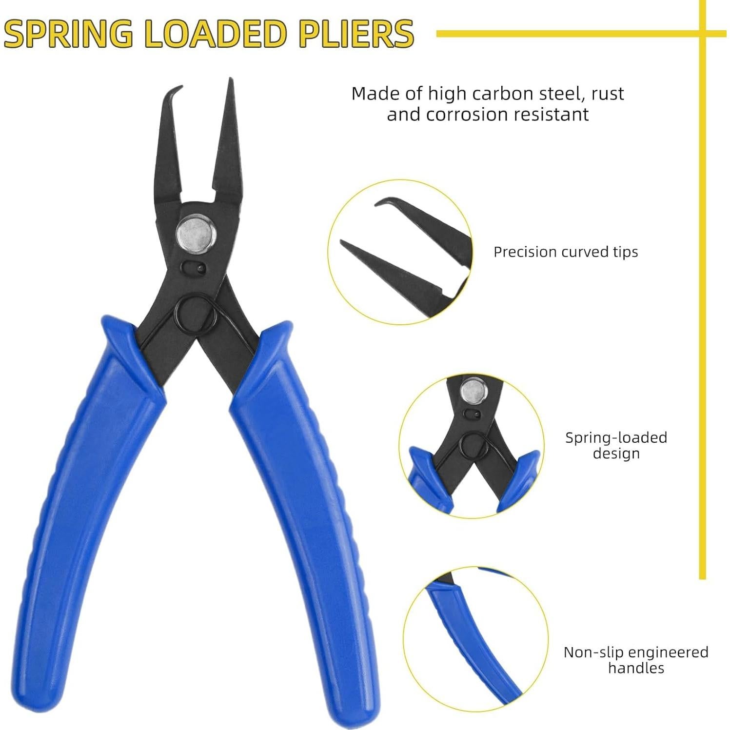 Abridor de Anillos de Salto Asofelk con Pinzas y 4 Anillos