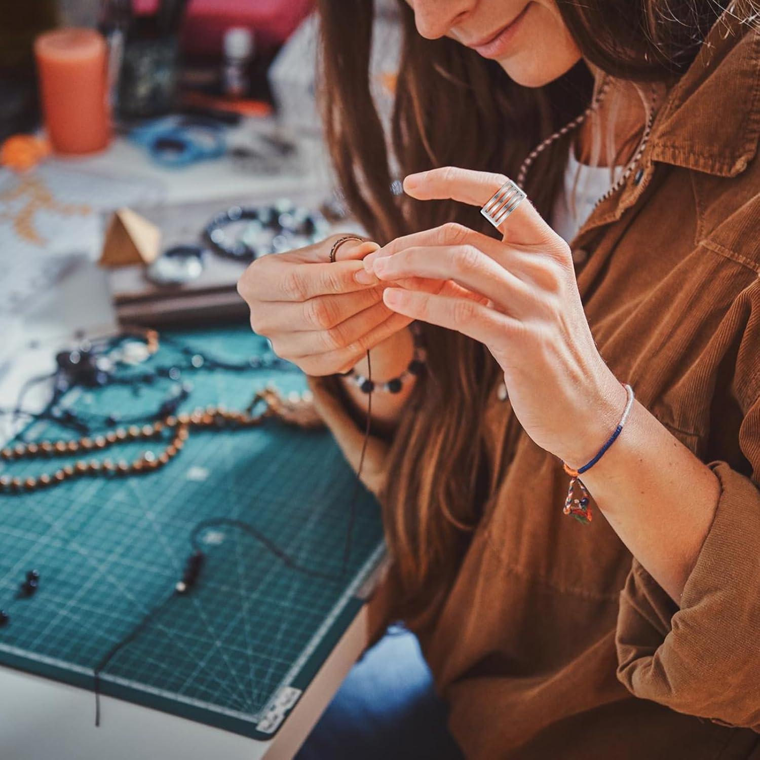 4 Abridores de Anillos de Salto Xinjoduz Acero Inoxidable Plata