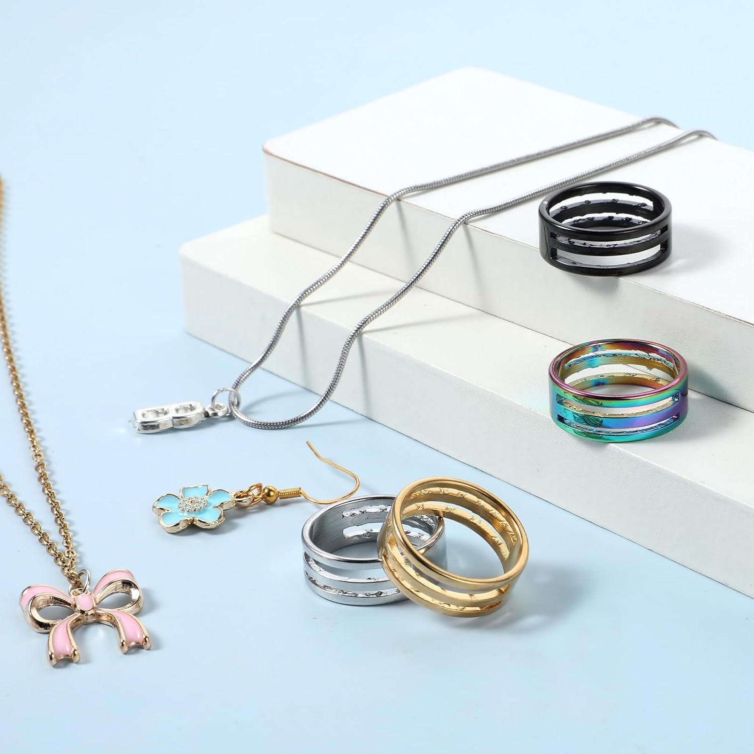 Set 8 Abridores de Anillos de Salto Jeffdad Acero Inoxidable