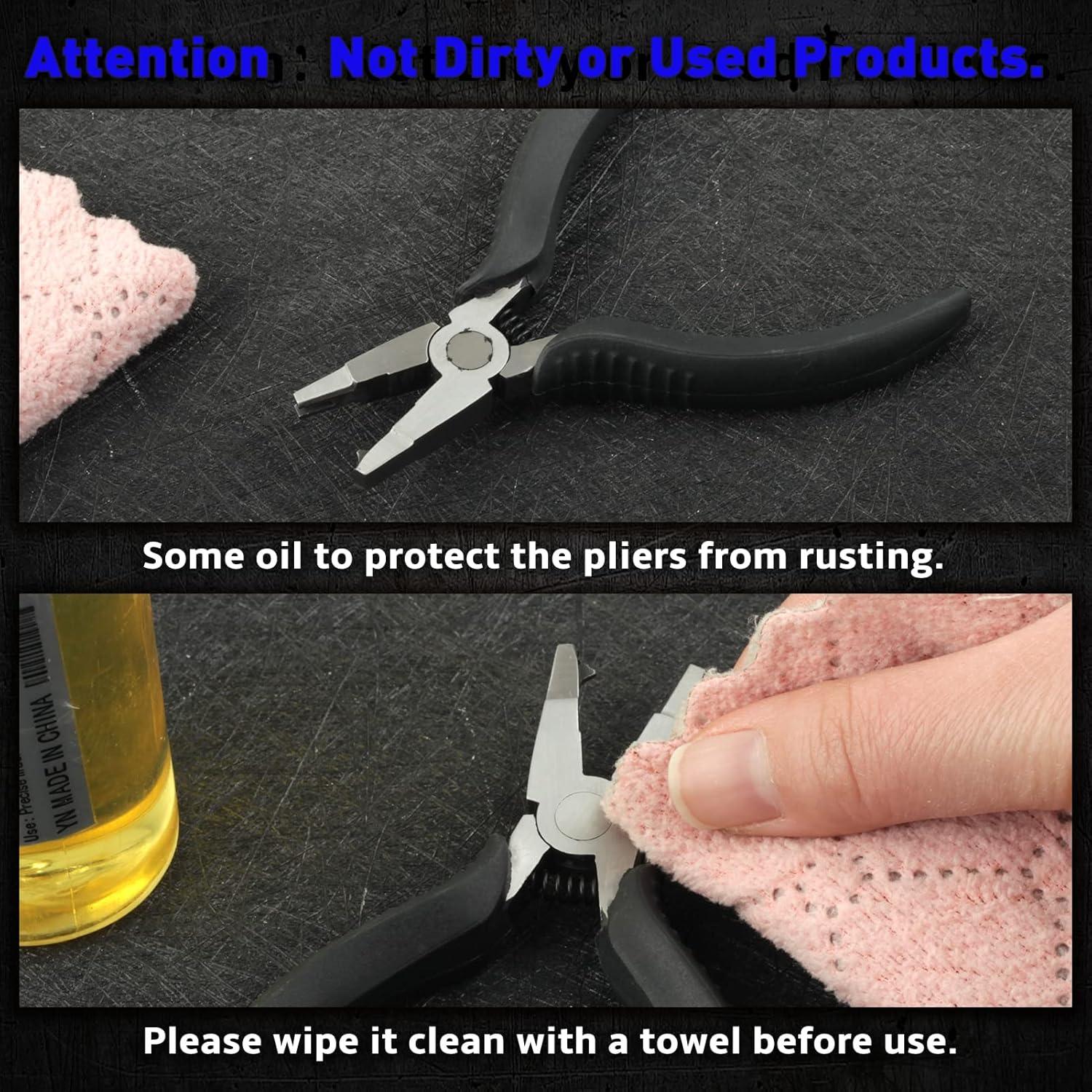 Pinzas de Apertura de Anillo Dividido SPEEDWOX 11 cm