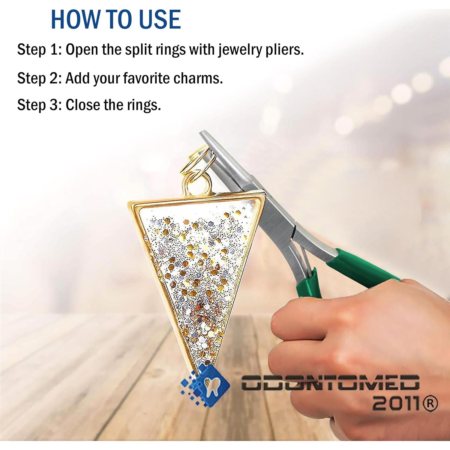 Alicates de Anillo Abierto OdontoMed2011 - Acero Inoxidable 12.7 cm