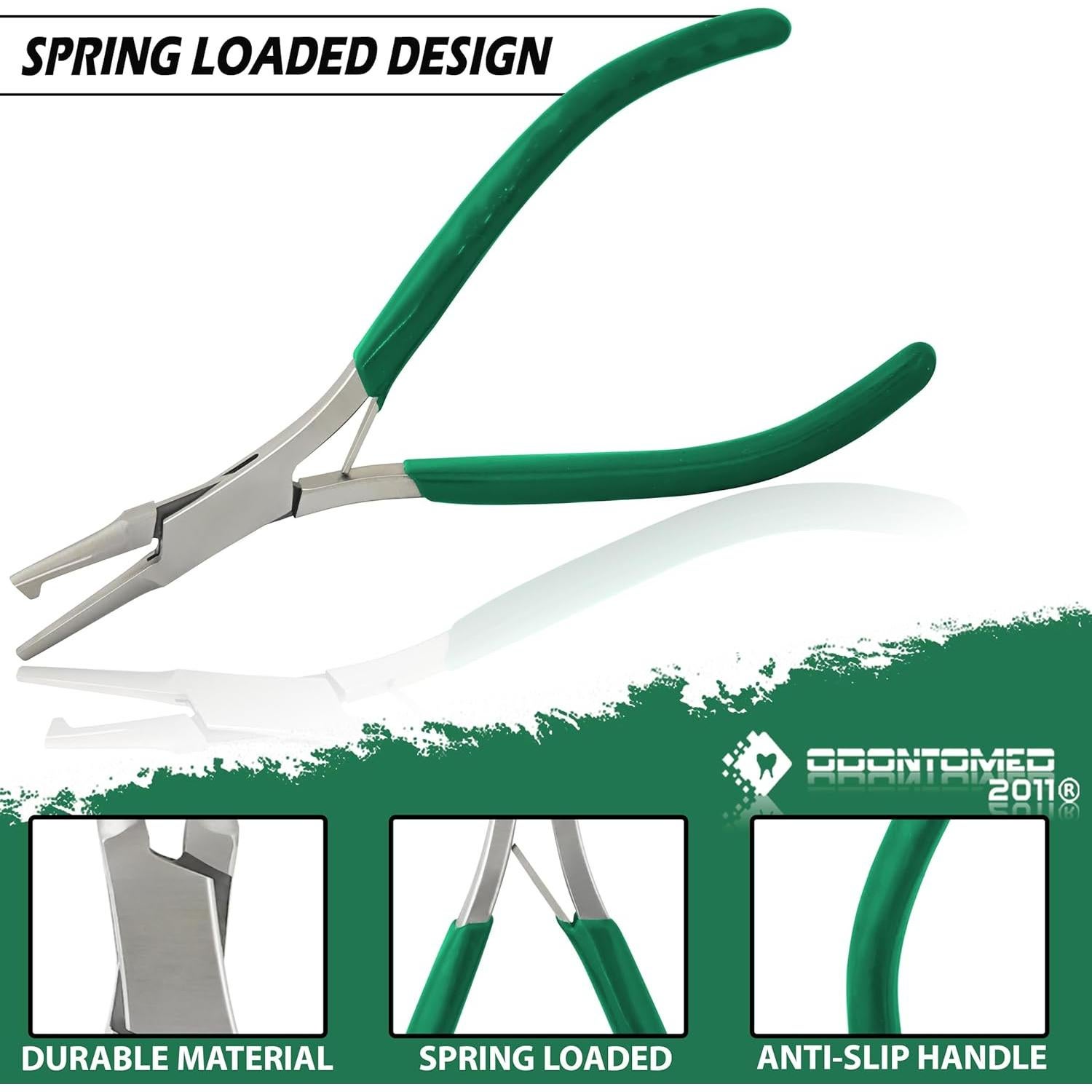 Alicates de Anillo Abierto OdontoMed2011 - Acero Inoxidable 12.7 cm