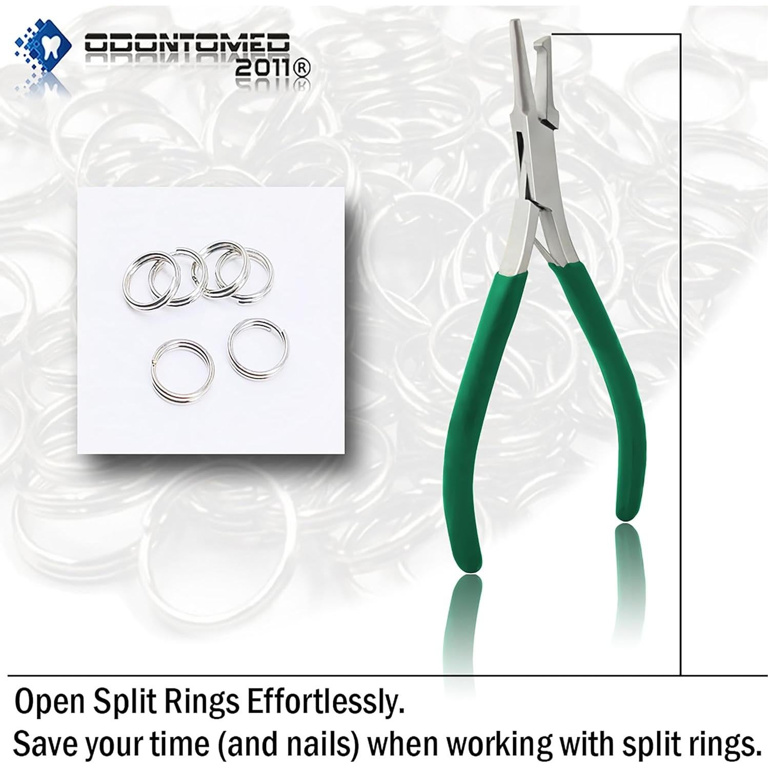 Alicates de Anillo Abierto OdontoMed2011 - Acero Inoxidable 12.7 cm