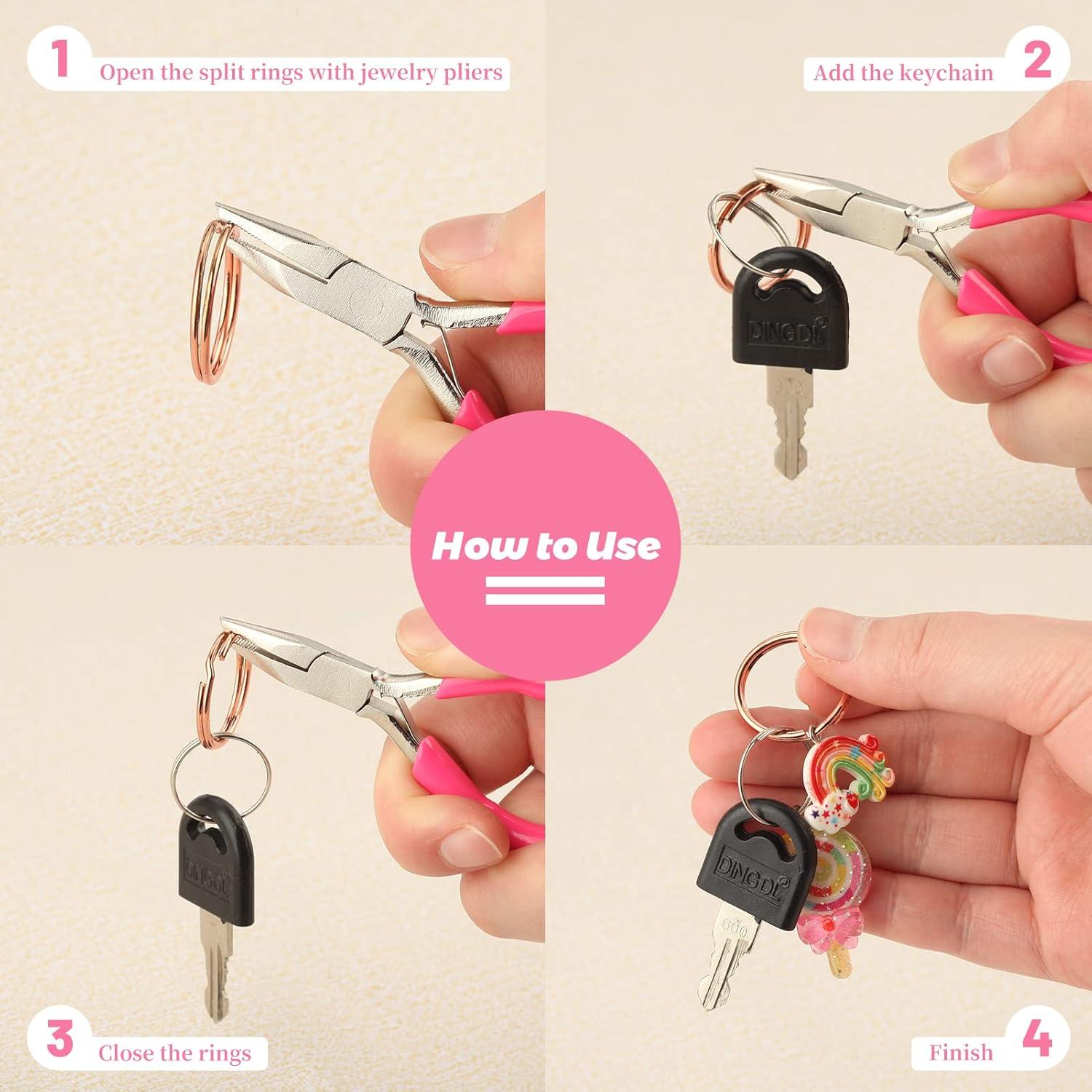 Alicates para Anillos Abiertos LEONTOOL 7.62 cm Ergonomicos