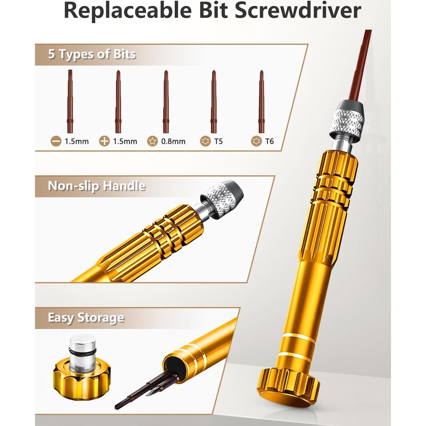 Kit de Reparación de Reloj EasyTime, Herramientas Completo