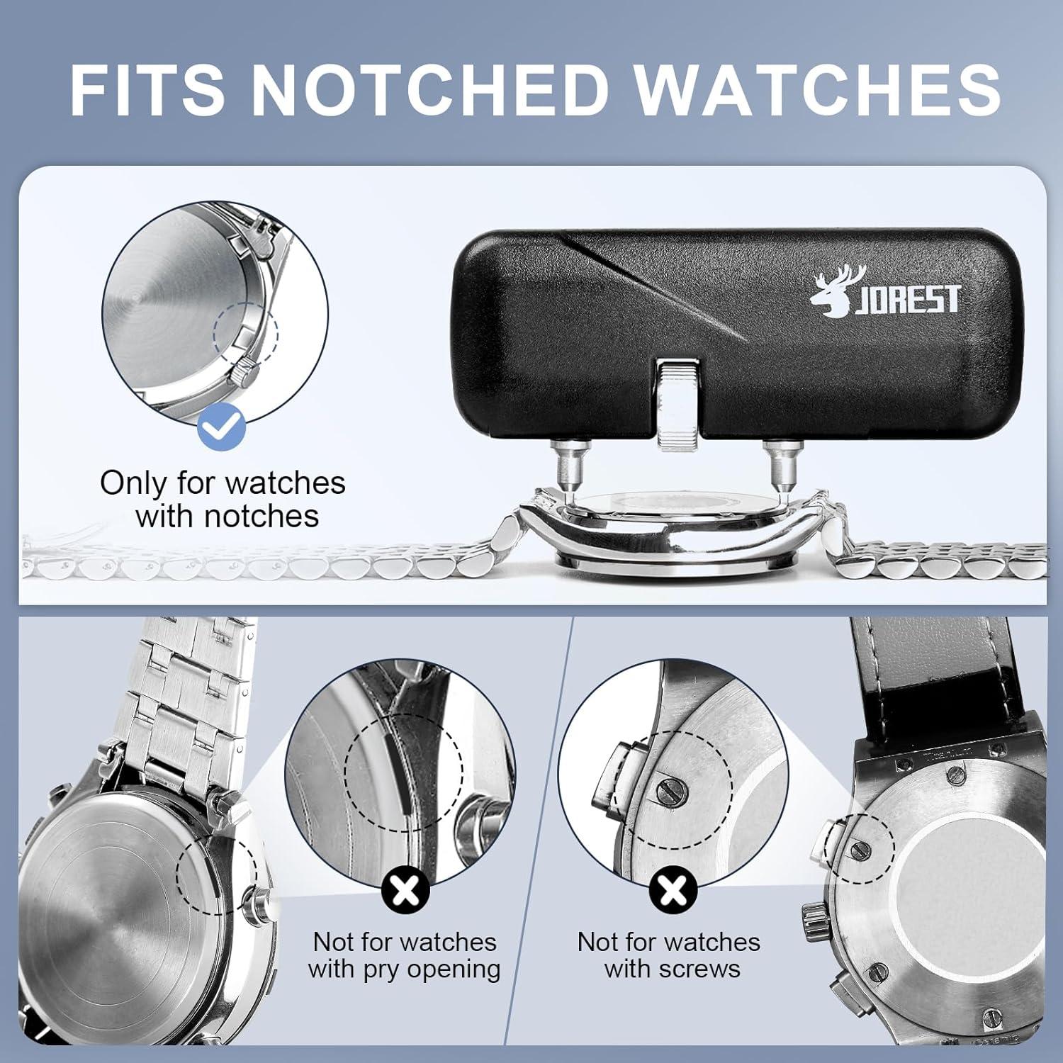 Kit de Herramientas JOREST para Reemplazo de Batería de Reloj