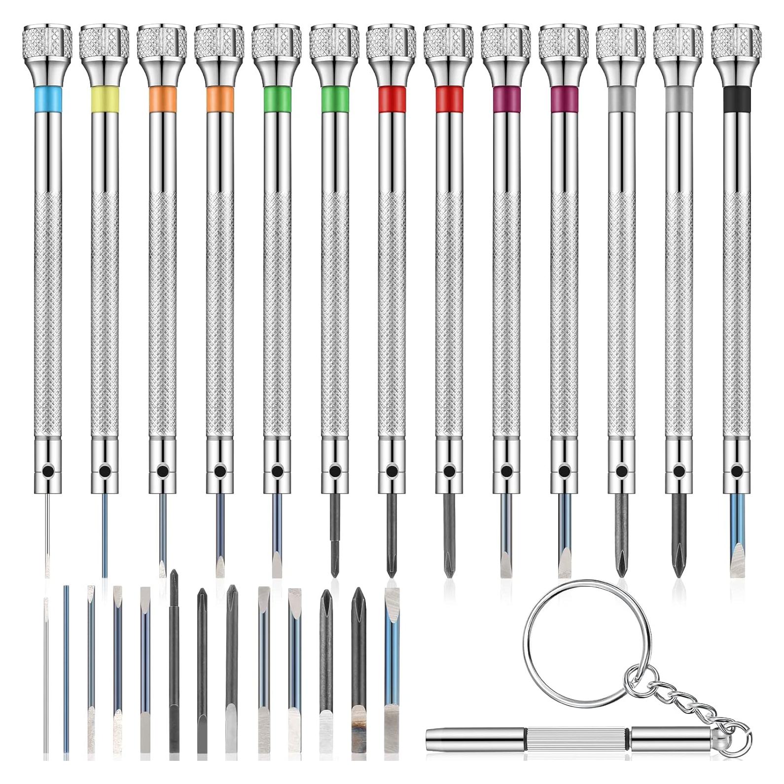 Juego de Destornilladores de Precisión Chumia 13 Piezas 0.6-2.0 mm
