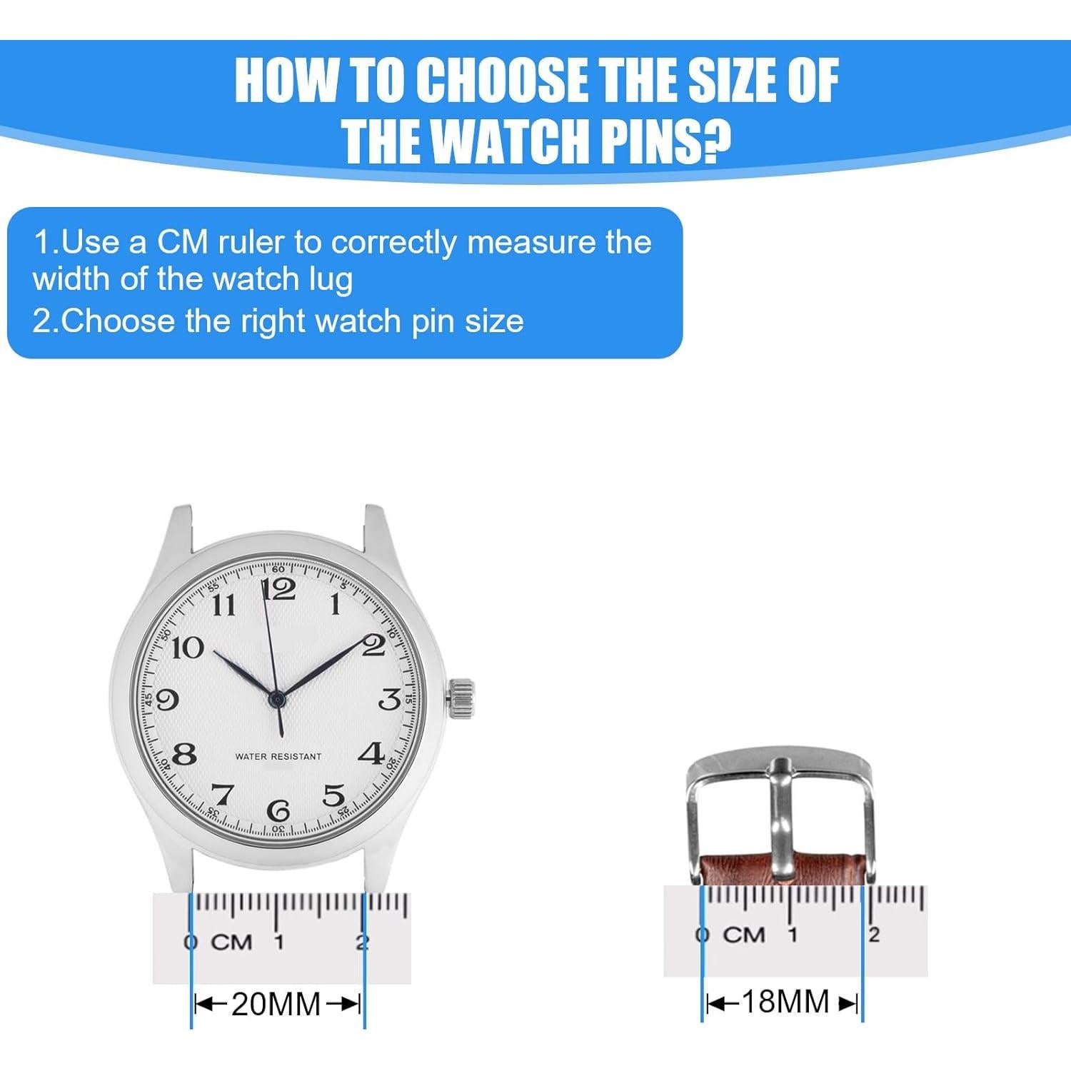 Kit de Herramientas para Reparación de Correas de Reloj Teaaha 41PCS