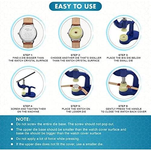 Kit de Herramientas para Reparación de Relojes Gadgetime 147 Piezas