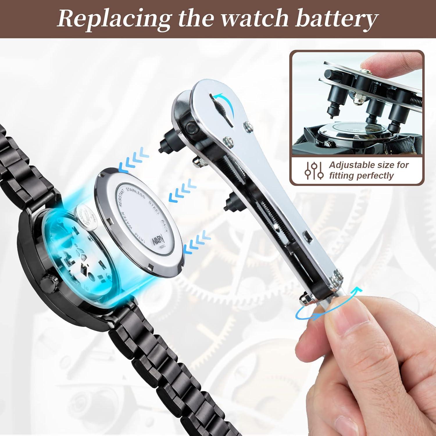 Kit de Herramientas de Reloj Eventronic - Reparación Completa