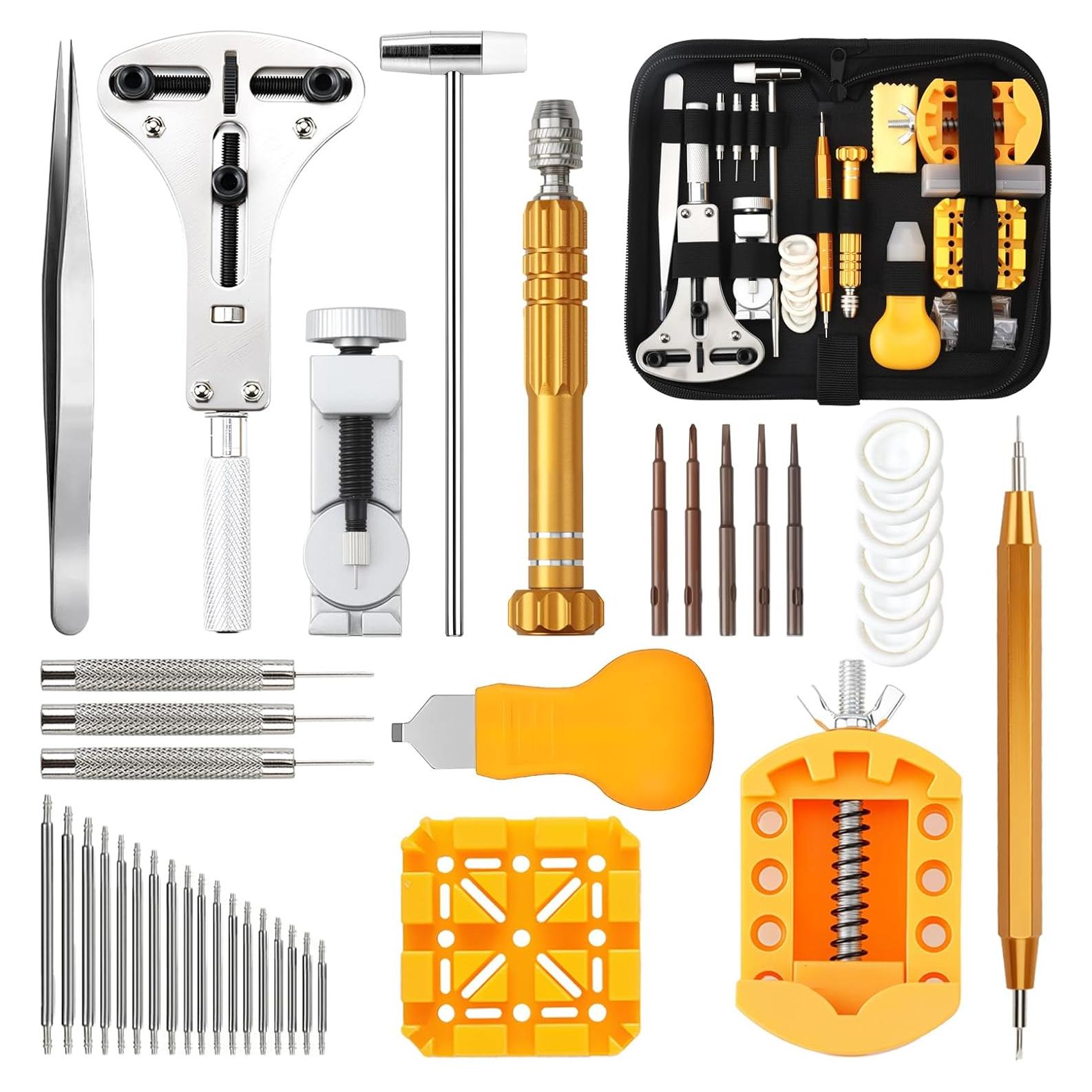 Kit de Herramientas para Relojes Horolab - 10 Piezas, Estuche