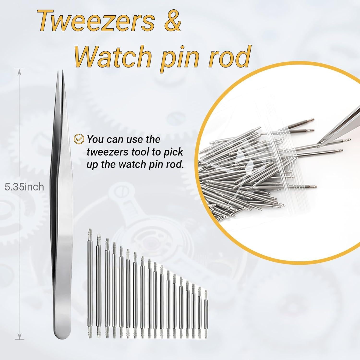 Kit de Herramientas para Relojes Horolab - 10 Piezas, Estuche