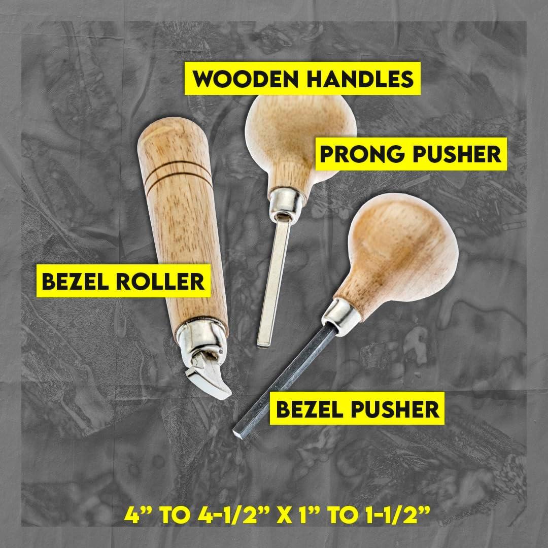 Conjunto de Ajuste de Piedras SE JT43 - 3 Herramientas de Joyería