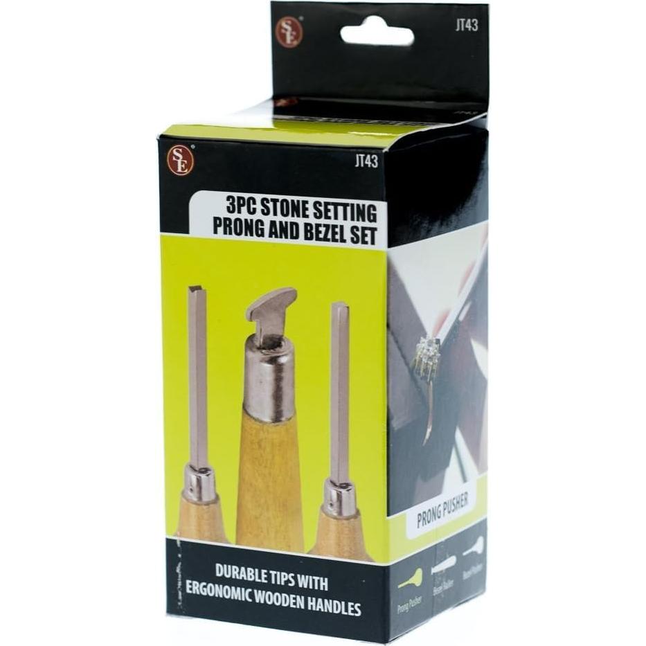 Conjunto de Ajuste de Piedras SE JT43 - 3 Herramientas de Joyería