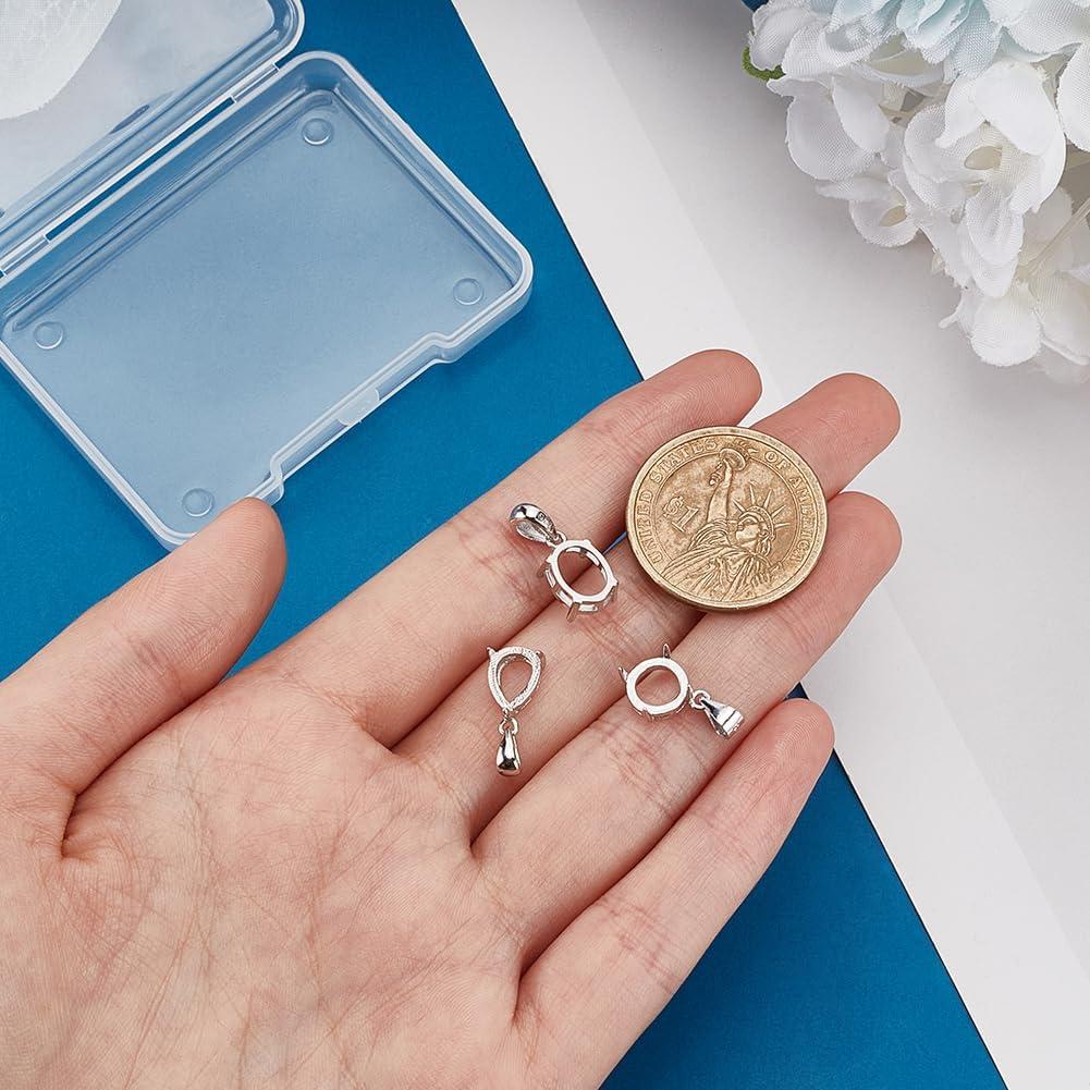 3 Piezas Colgantes de Plata Esterlina 925 PH PandaHall