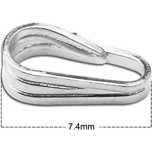 Pendiente de Bisel de Plata Esterlina 925 para Cabujón 16 mm