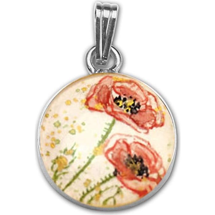 Pendiente de Bisel de Plata Esterlina 925 para Cabujón 16 mm