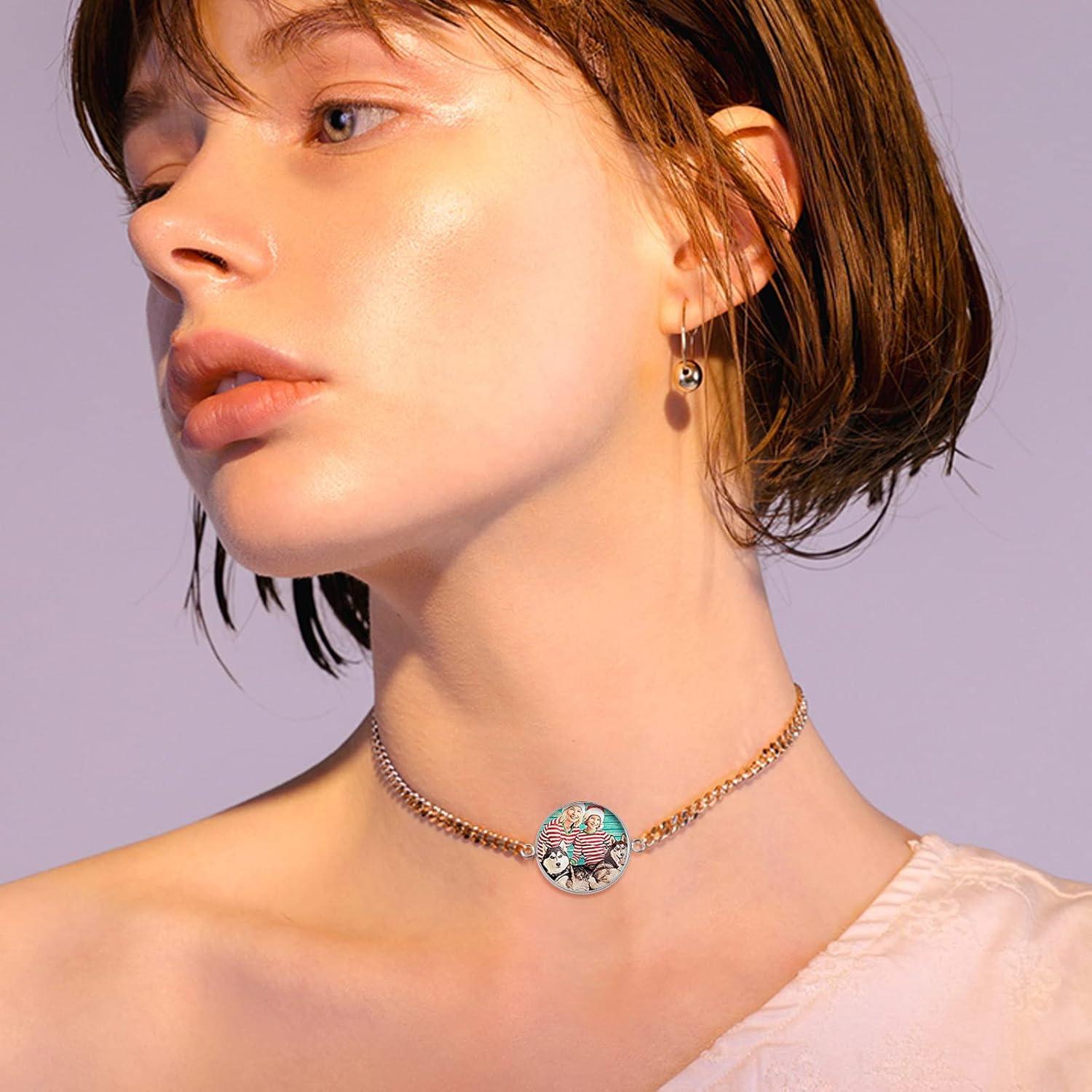 20 Bandejas de Colgante Redondas KMOSPAD 25 mm Acero Inoxidable