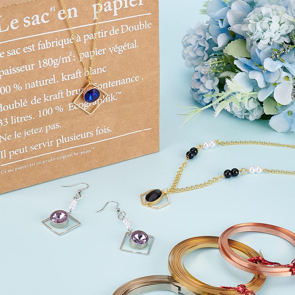 Alambre Bezel Plano 6m 5mm BENECREAT Plata Níquel Joyería