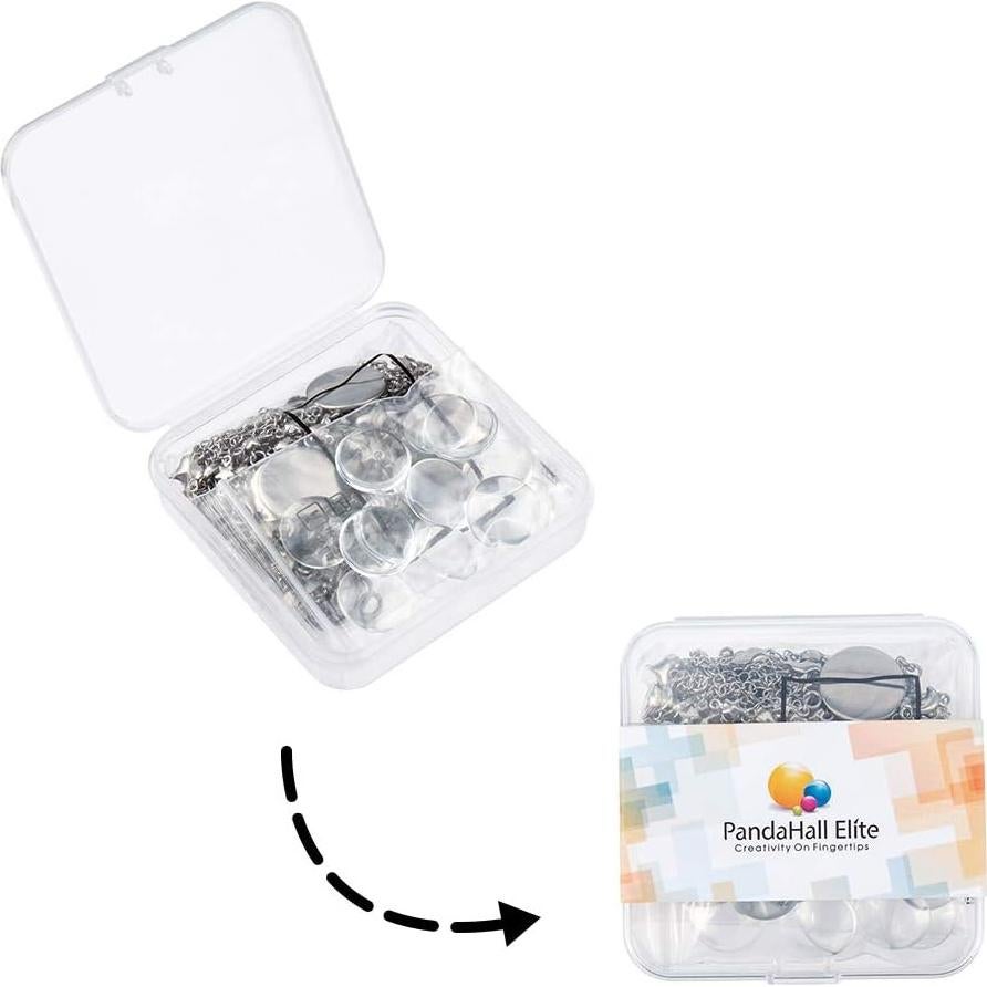Kit de Pulseras DIY PH PandaHall 28 Piezas Acero Inoxidable