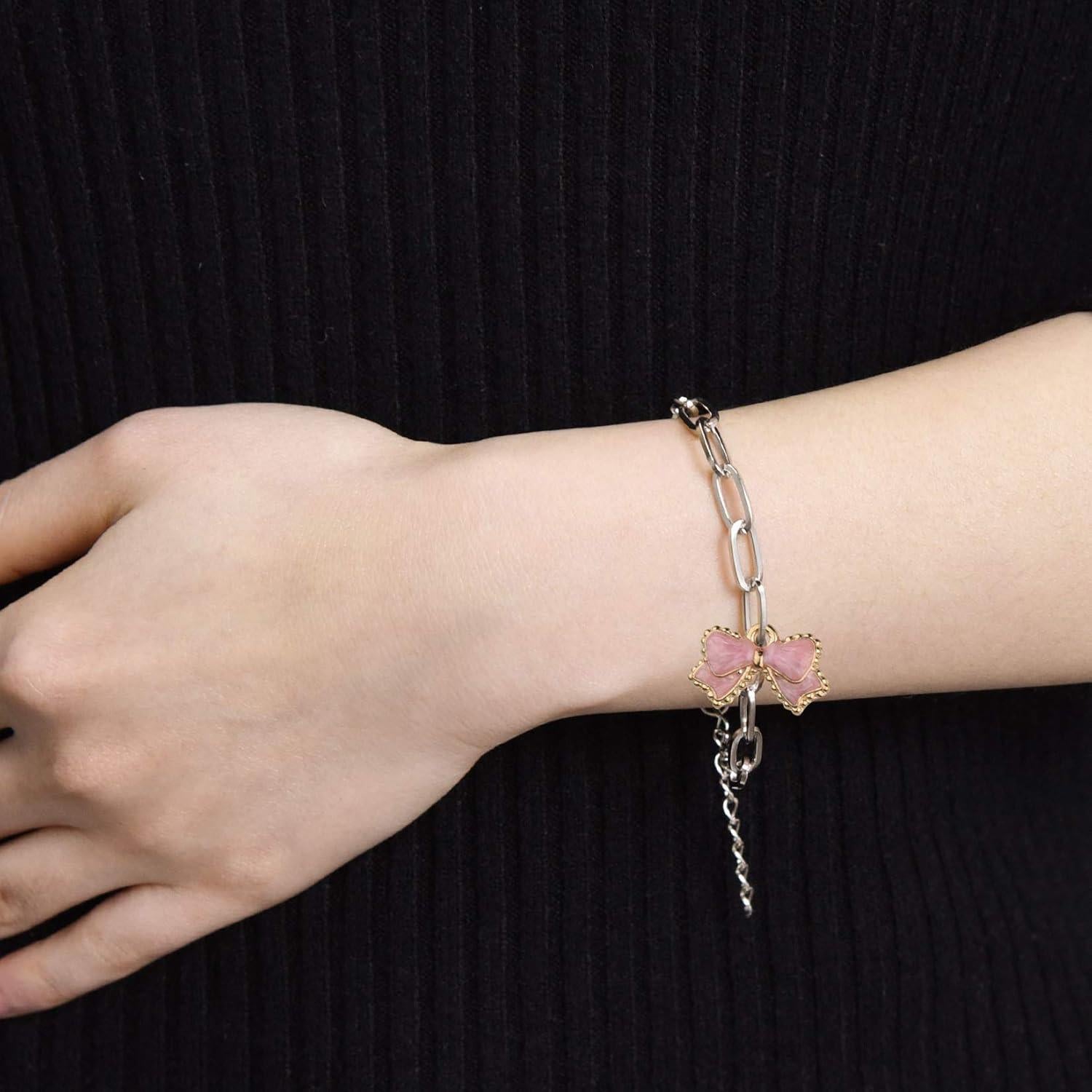 Kit de Pulseras de Cadena Aleación Tiggell 20 Piezas Oro Plata