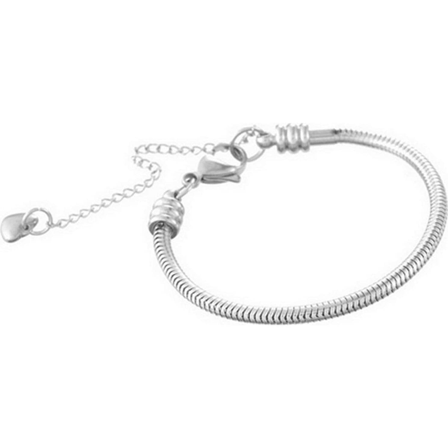 Pulsera de Charms deslizantes Chili Jewelry 15.24 cm Acero Inoxidable