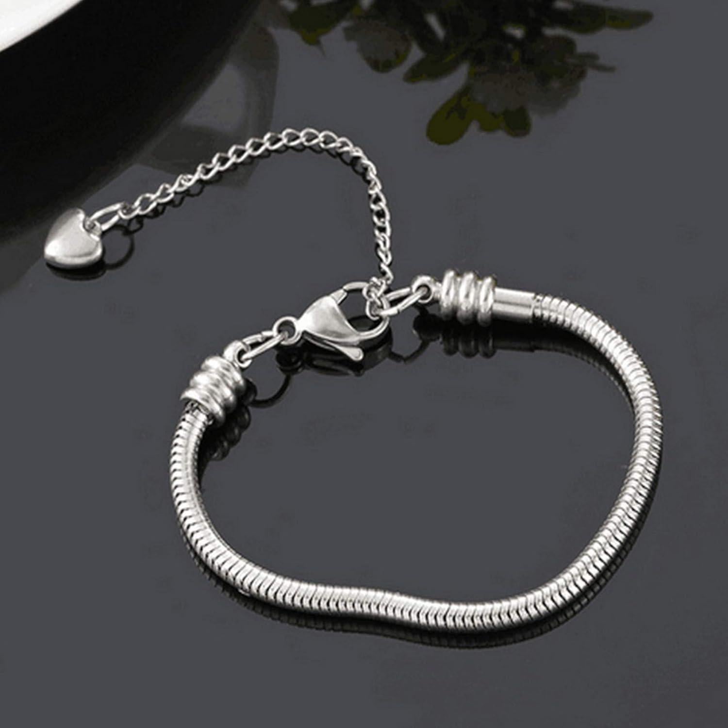 Pulsera de Charms deslizantes Chili Jewelry 15.24 cm Acero Inoxidable
