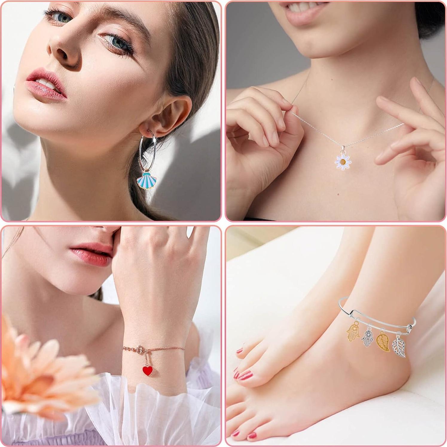 150PCS Encantos para Pulseras Mckanti - Joyería DIY Colorida