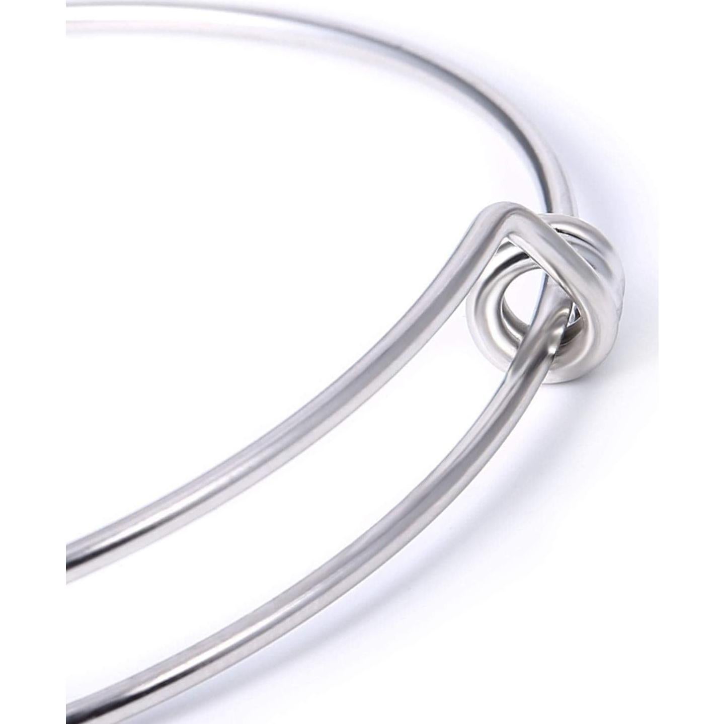 Set de 12 Pulseras Expandibles ALEXCRAFT de Acero Inoxidable 16 GA