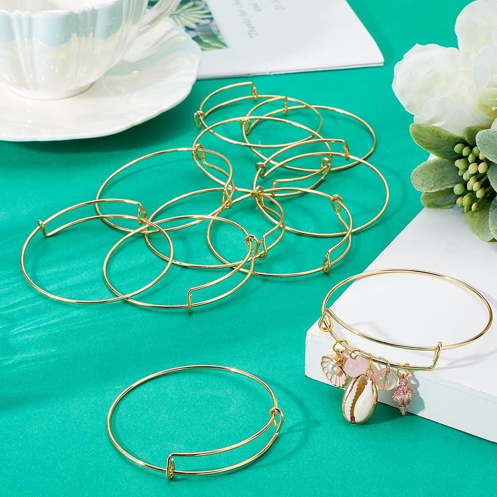 Conjunto 12 Pulseras Expandibles de Acero Inoxidable SUNNYCLUE