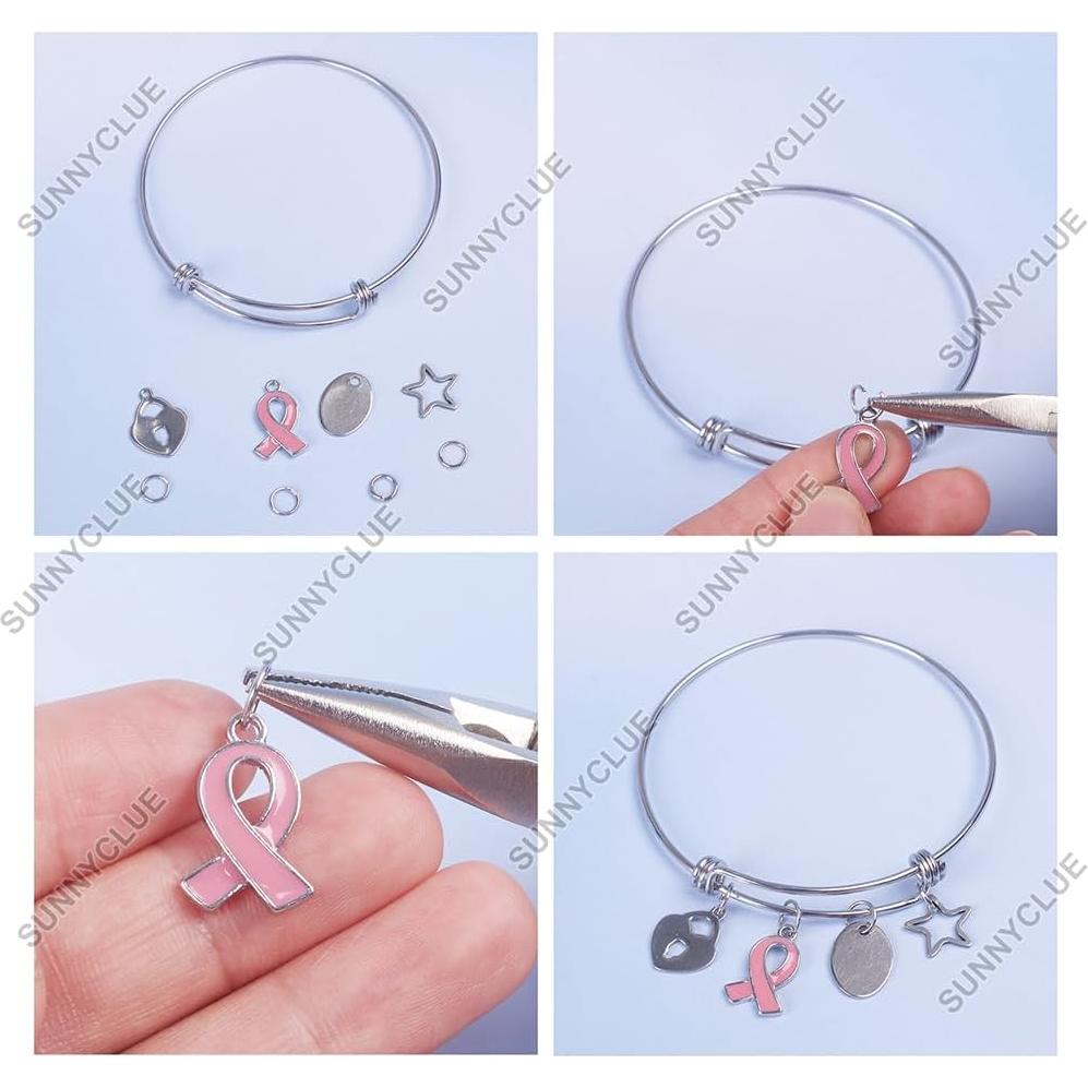 Conjunto 12 Pulseras Expandibles de Acero Inoxidable SUNNYCLUE