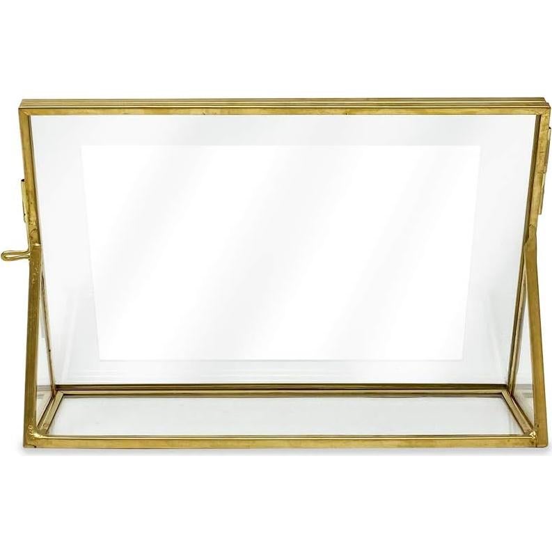 Marco de Foto Horizontal 4x6 Isaac Jacobs Oro Antiguo