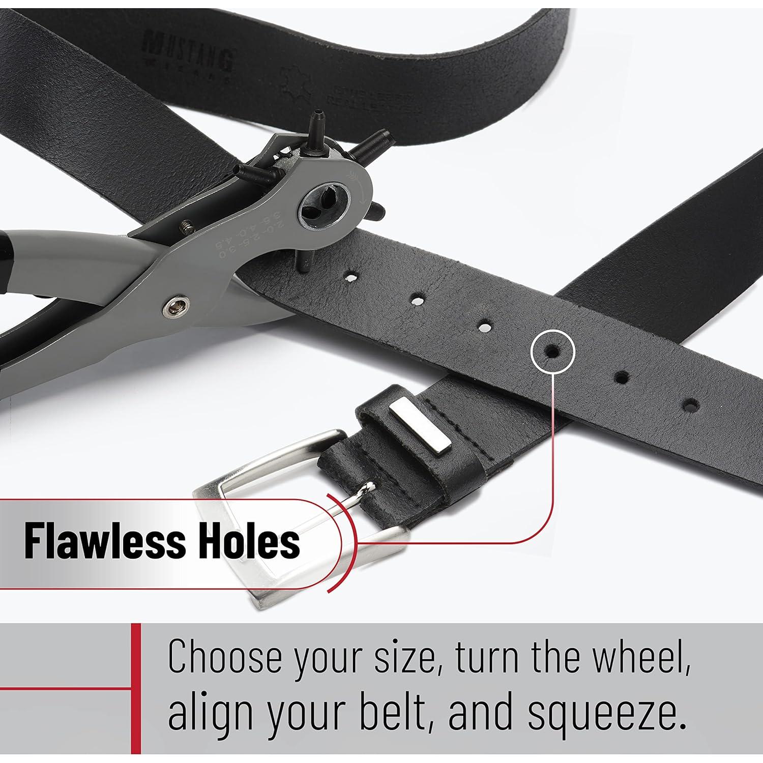 Herramienta de Perforación de Agujeros de Cuero UNCO - 6 Tamaños