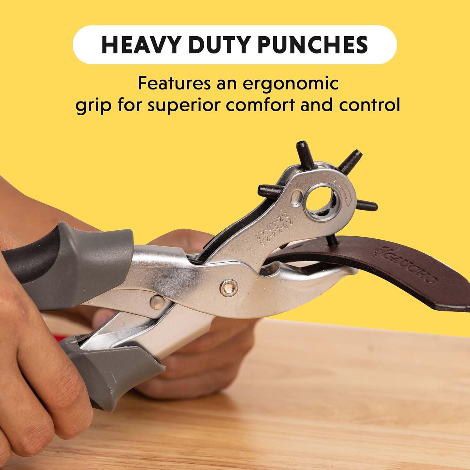 Alicates de Perforación Giratorios General Tools 73 - 6 Tamaños