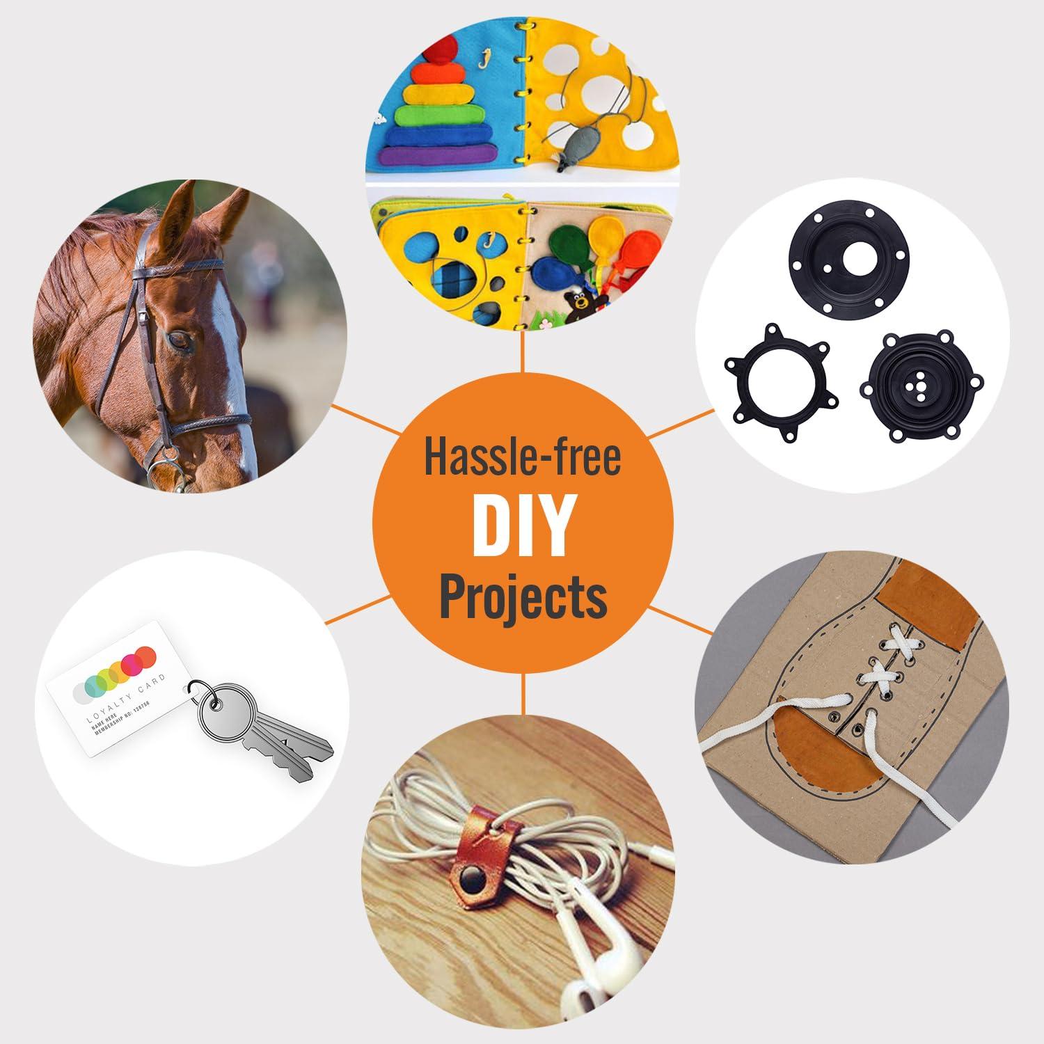 Perforadora de Agujeros de Escritorio Pro-Master - 6 Tamaños, Acero Carbono