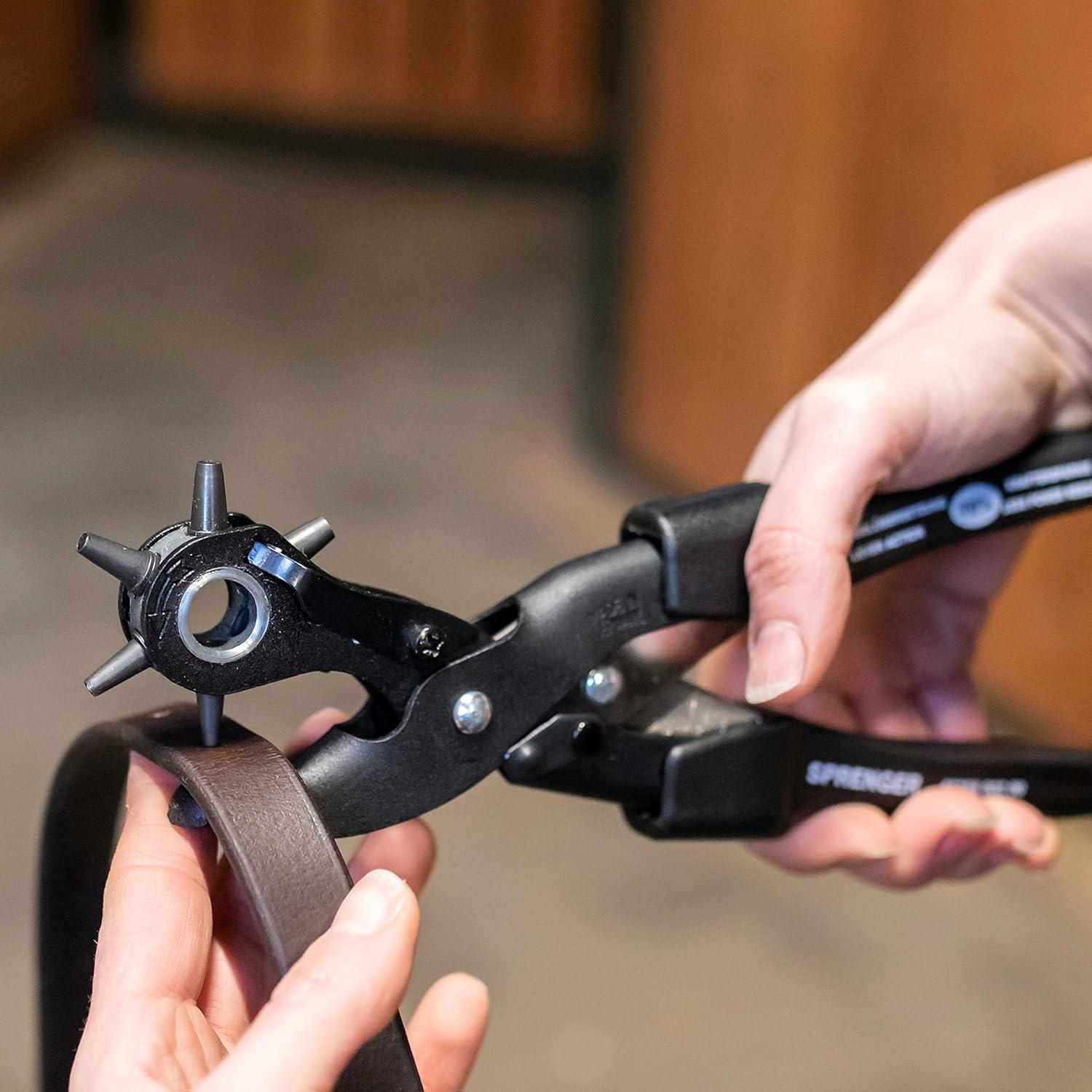 Perforadora de Cuero Herm Sprenger - 6 Tamaños - Hecho en Alemania