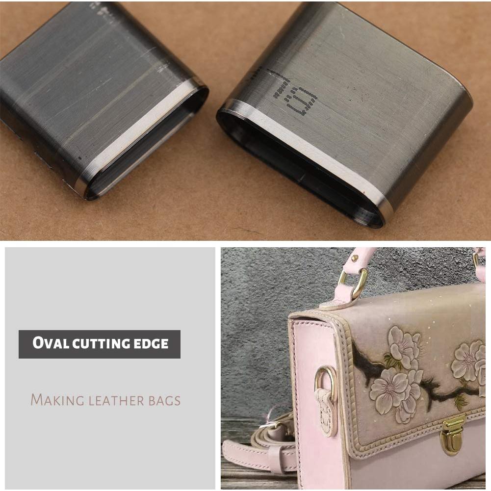 Conjunto de Herramientas de Perforación de Cuero Yizzvb 52 Piezas