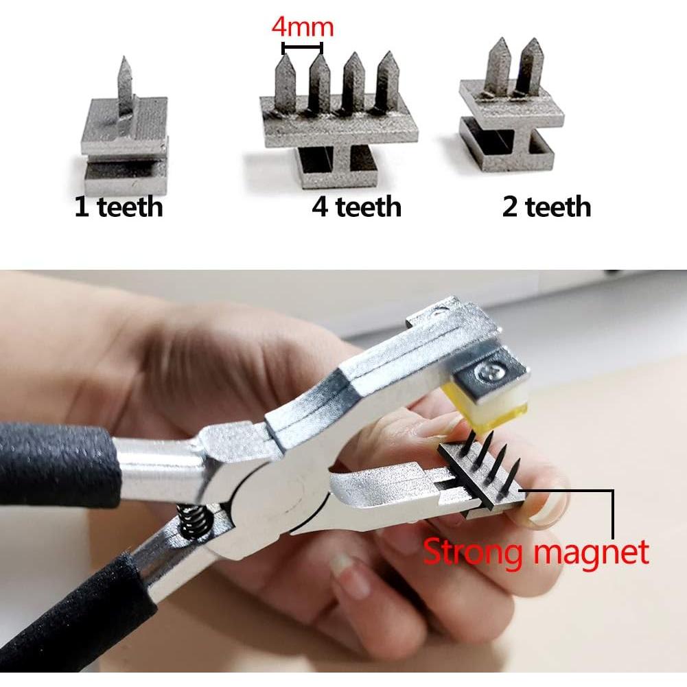 Perforadora de Agujeros BUTUZE para Cuero 4mm + Agujas y Hilo