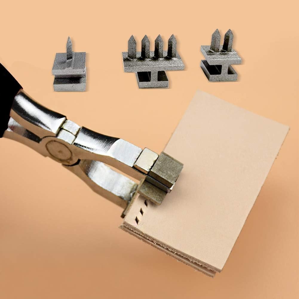 Perforadora de Agujeros BUTUZE para Cuero 4mm + Agujas y Hilo