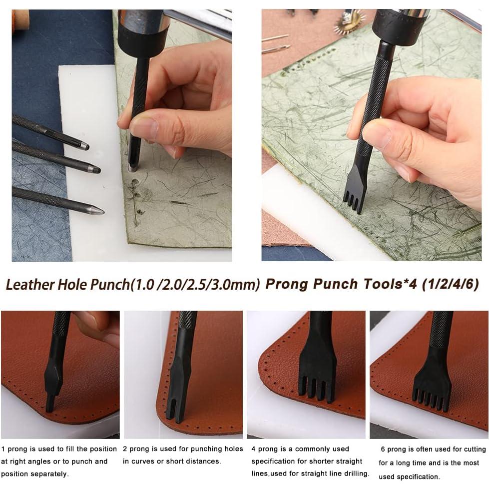 Kit de Herramientas de Trabajo en Cuero BUTUZE 66 Pcs