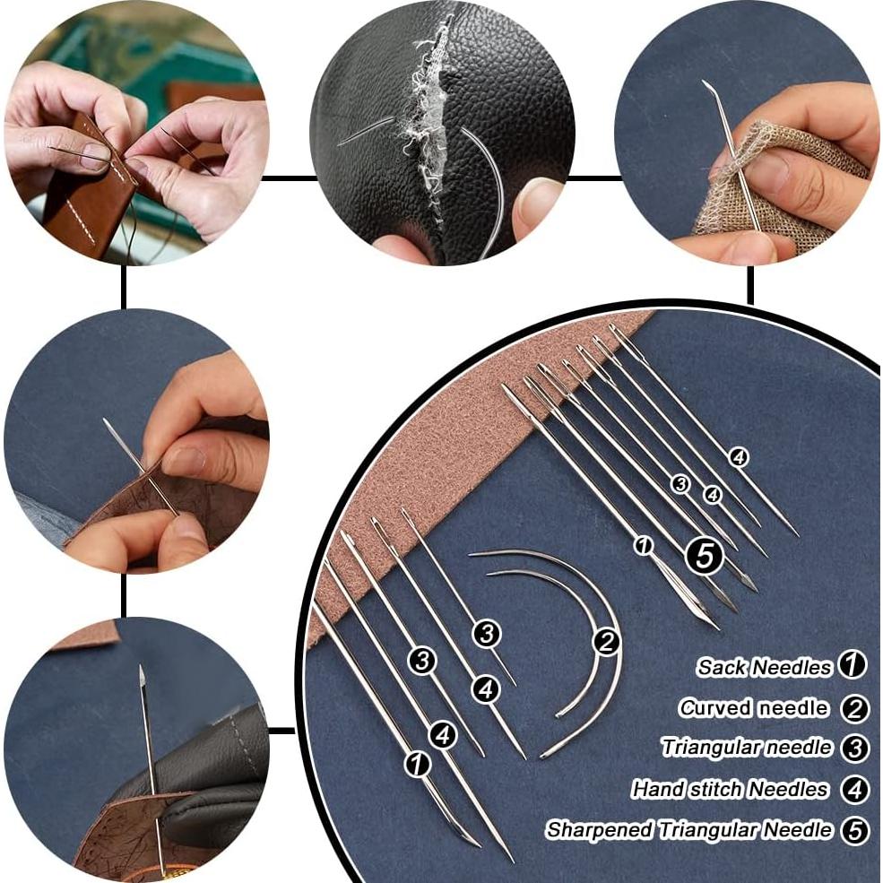 Kit de Herramientas de Trabajo en Cuero BUTUZE 66 Pcs