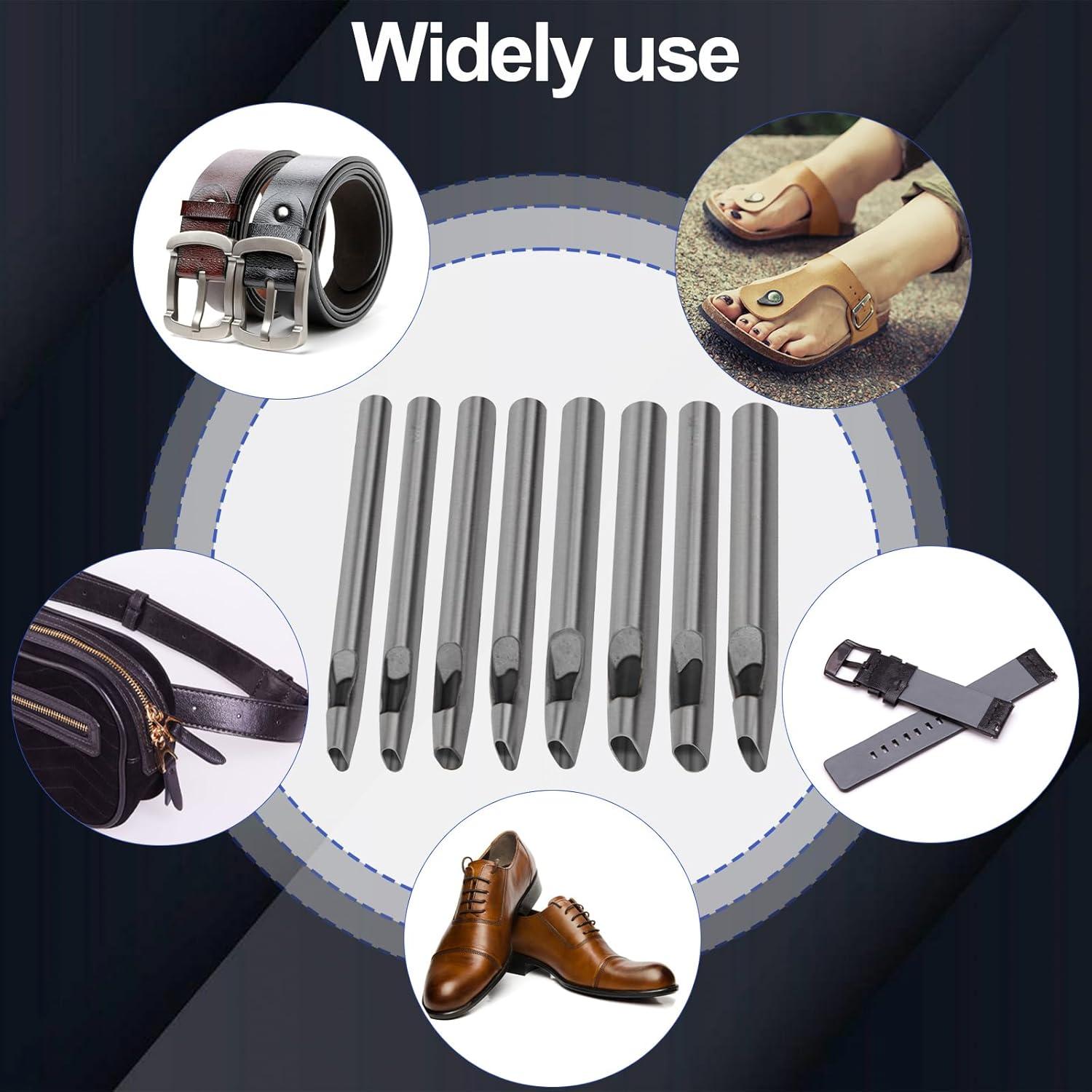 Perforadora Ovalada para Cuero Boyistar 8 Tamaños 2-5mm