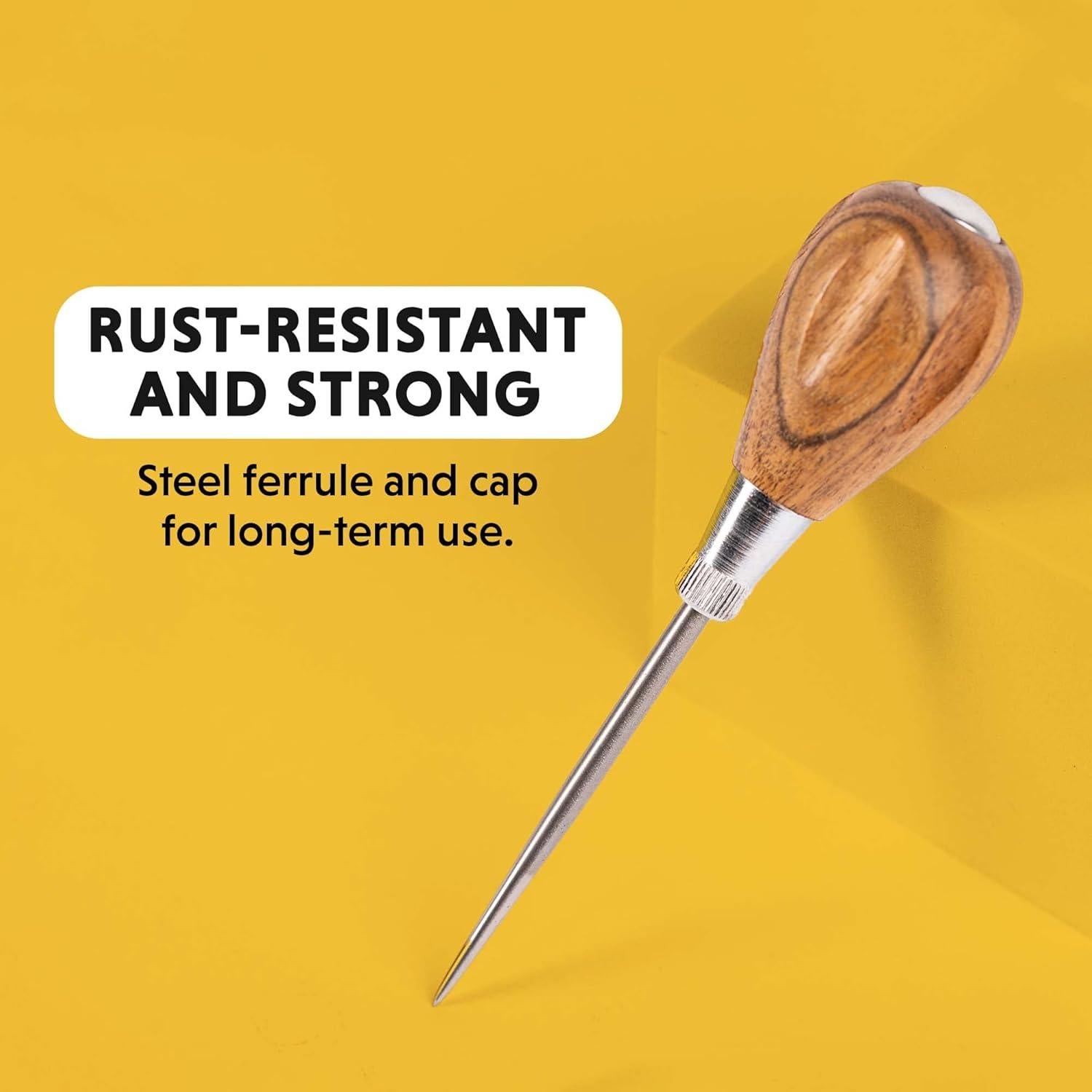 Punzón de Madera General Tools 818 - 16.5 cm, Acero Aleado