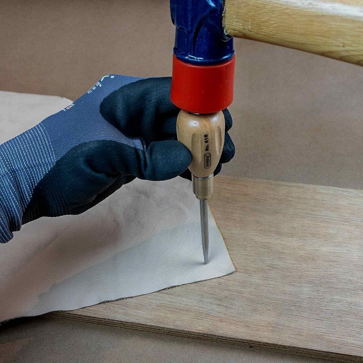 Punzón de Madera General Tools 818 - 16.5 cm, Acero Aleado