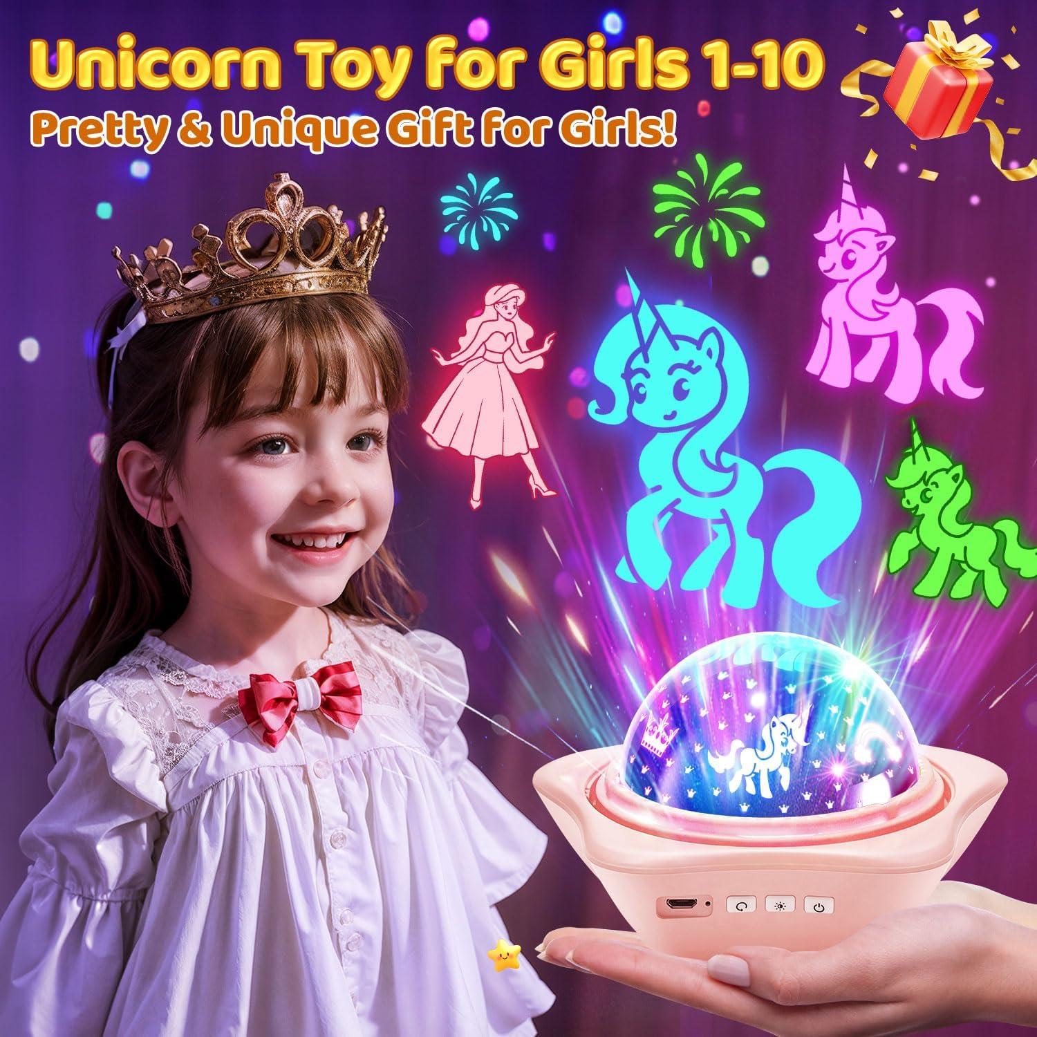 Proyector de Luz Nocturna Unicornio One Fire 6 Películas