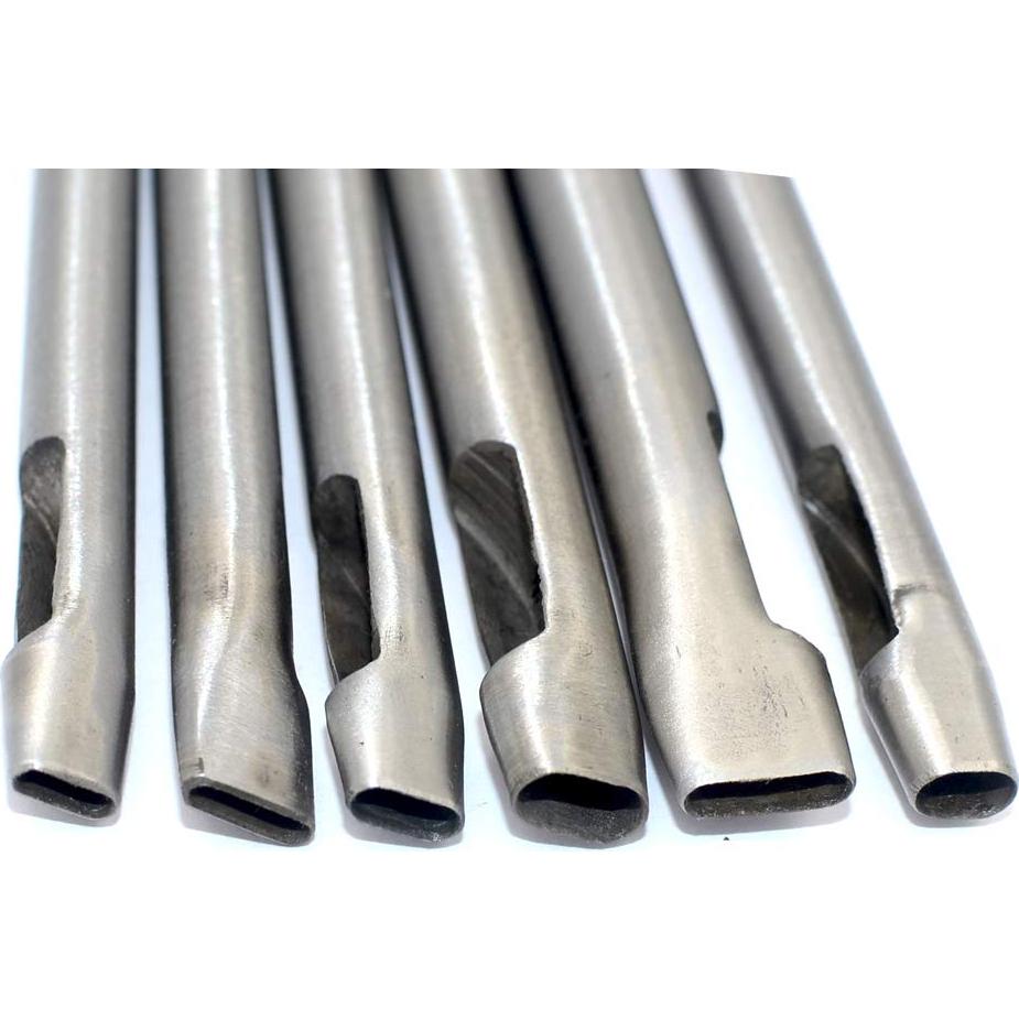 Kit de Punzones Ovalados DGOL - 6 Tamaños para Cuero