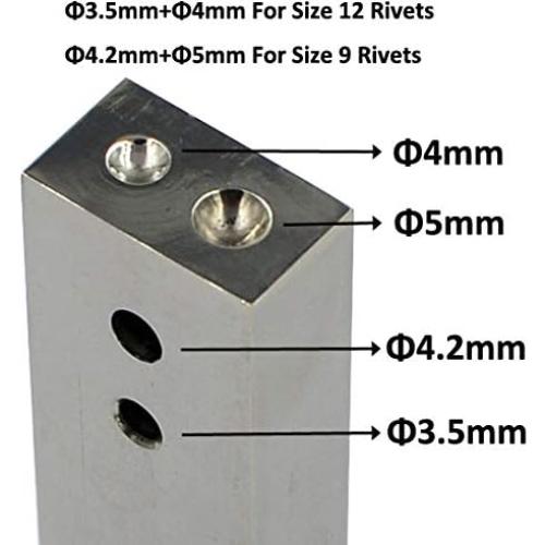 Herramienta de Instalación de Remaches DGOL Acero Inoxidable 2 en 1