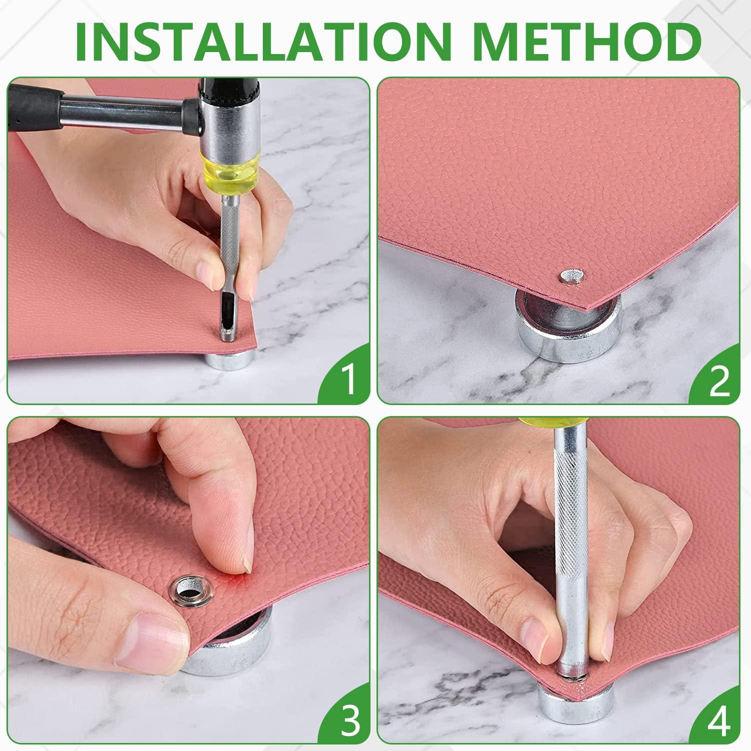 Kit de 11 herramientas de punzón MIATTCLD para cuero