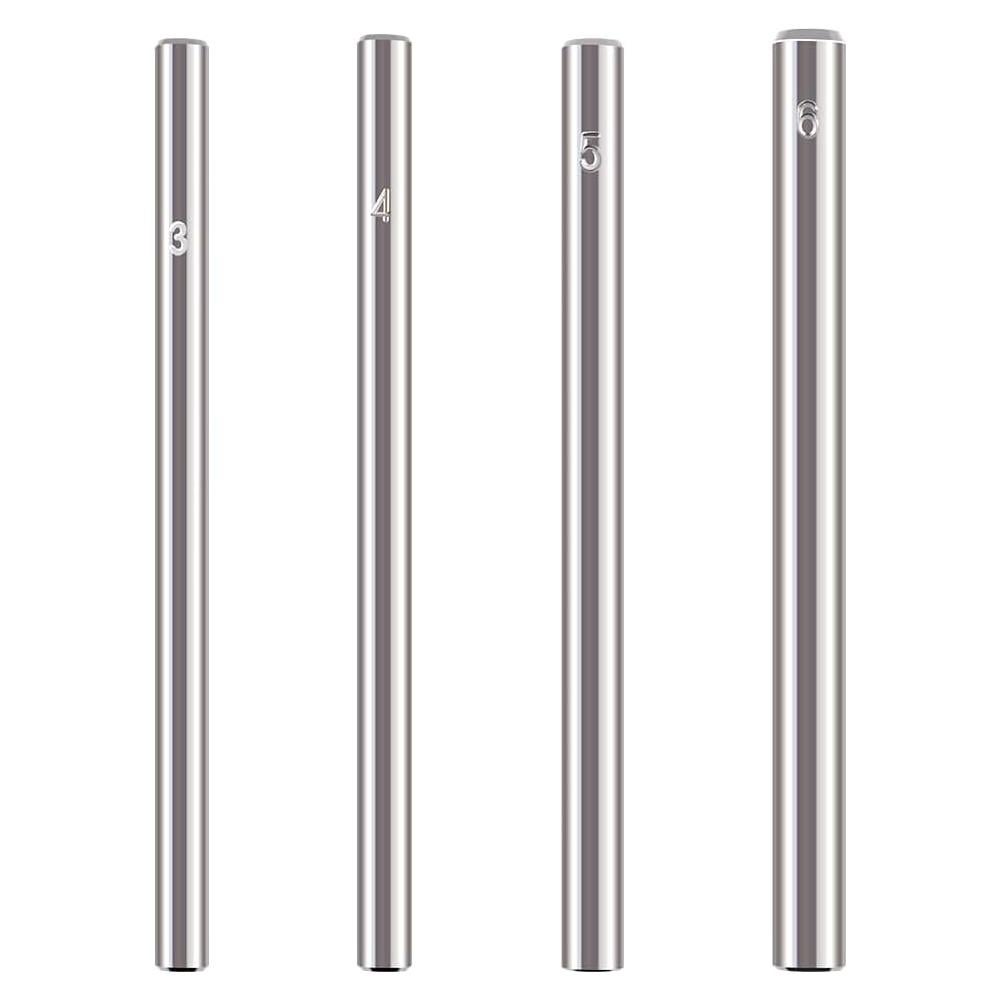 Herramienta de Estampado de Remaches FINGERINSPIRE 4 Pcs Acero